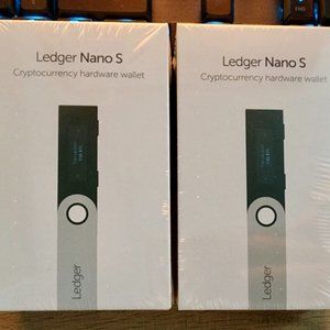 Ledger Nano S  - Cryptocurrency Hardware Wallet. Originally sealed